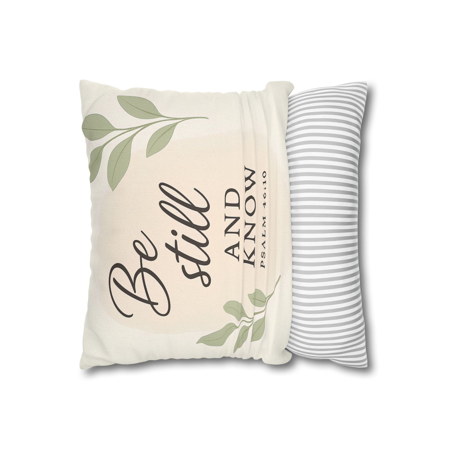 God's Timing Is Always Perfect Pillowcase, Inspirational Decor, Gift for Faith Lovers, Home Accent, Motivational Cushion Cover