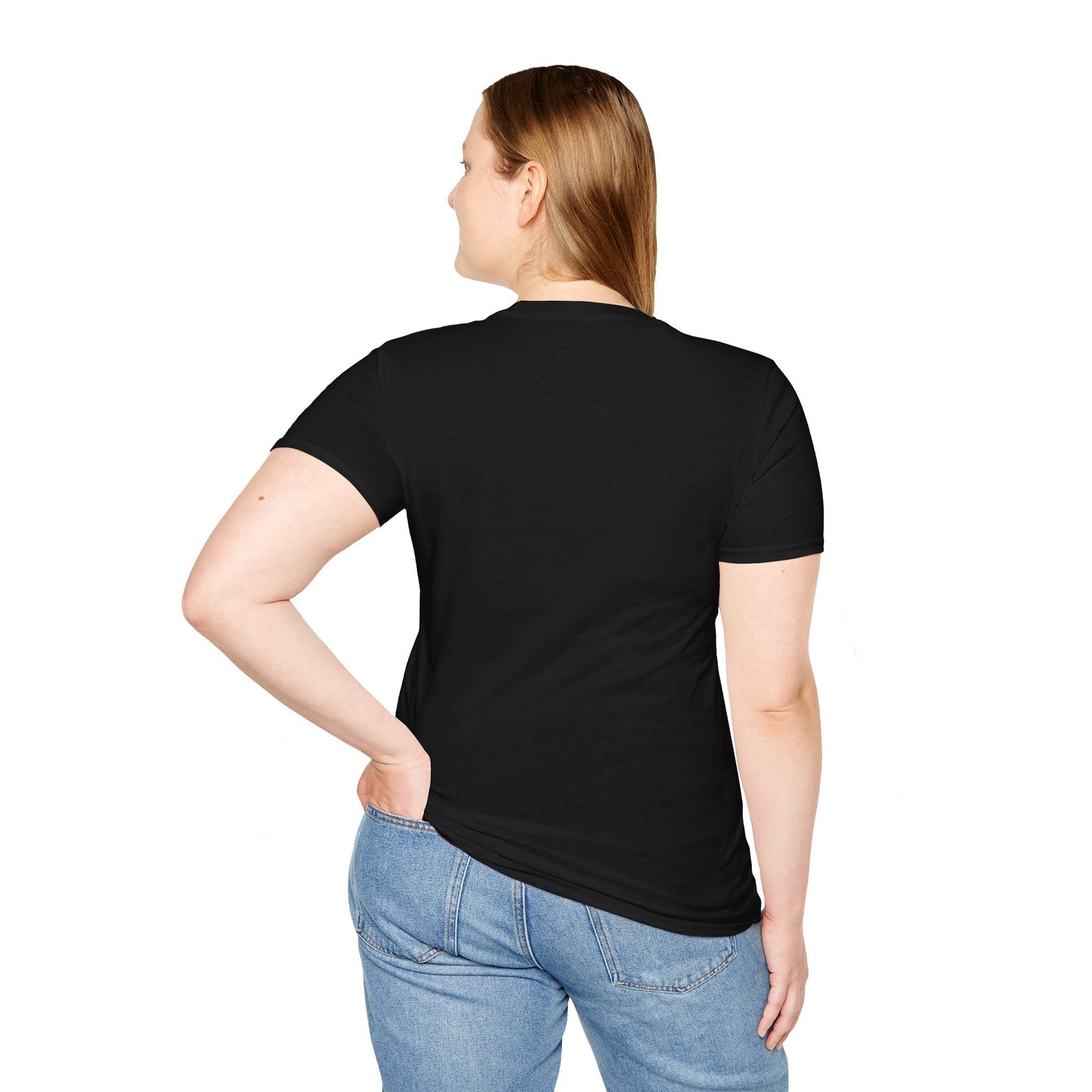 Unisex Festive Holliday Christmas T-Shirt that says Santa's Pick 'Be Merry and Bright'