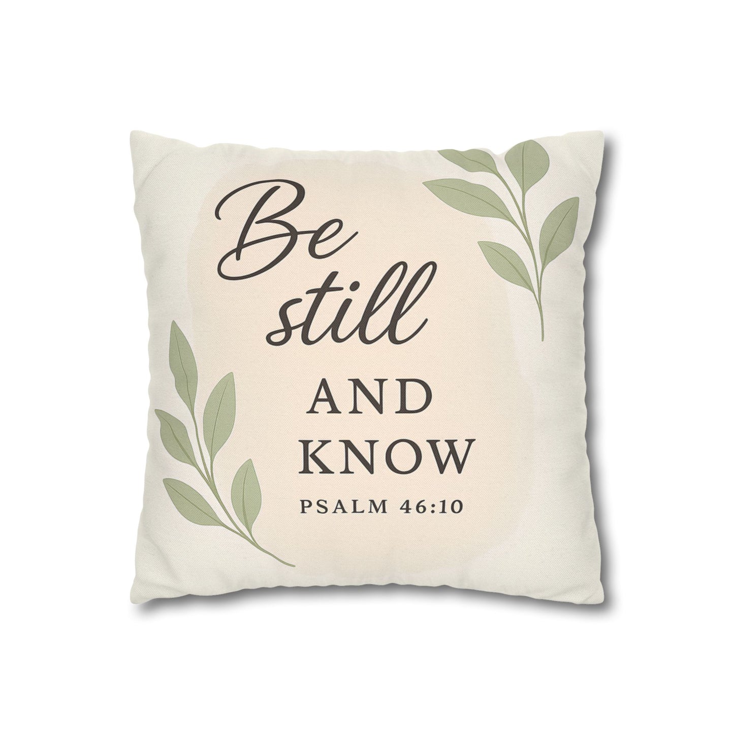 God's Timing Is Always Perfect Pillowcase, Inspirational Decor, Gift for Faith Lovers, Home Accent, Motivational Cushion Cover