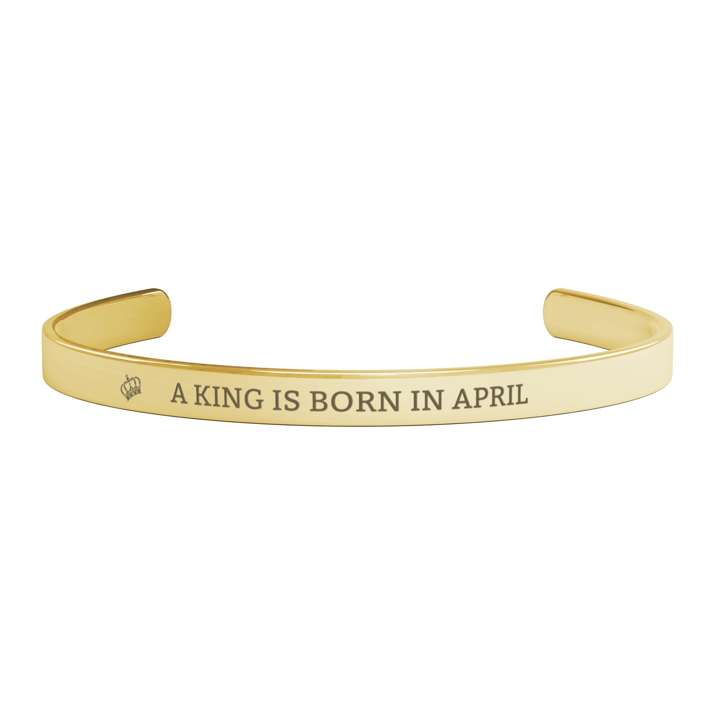 A KING IS BORN IN APRIL
