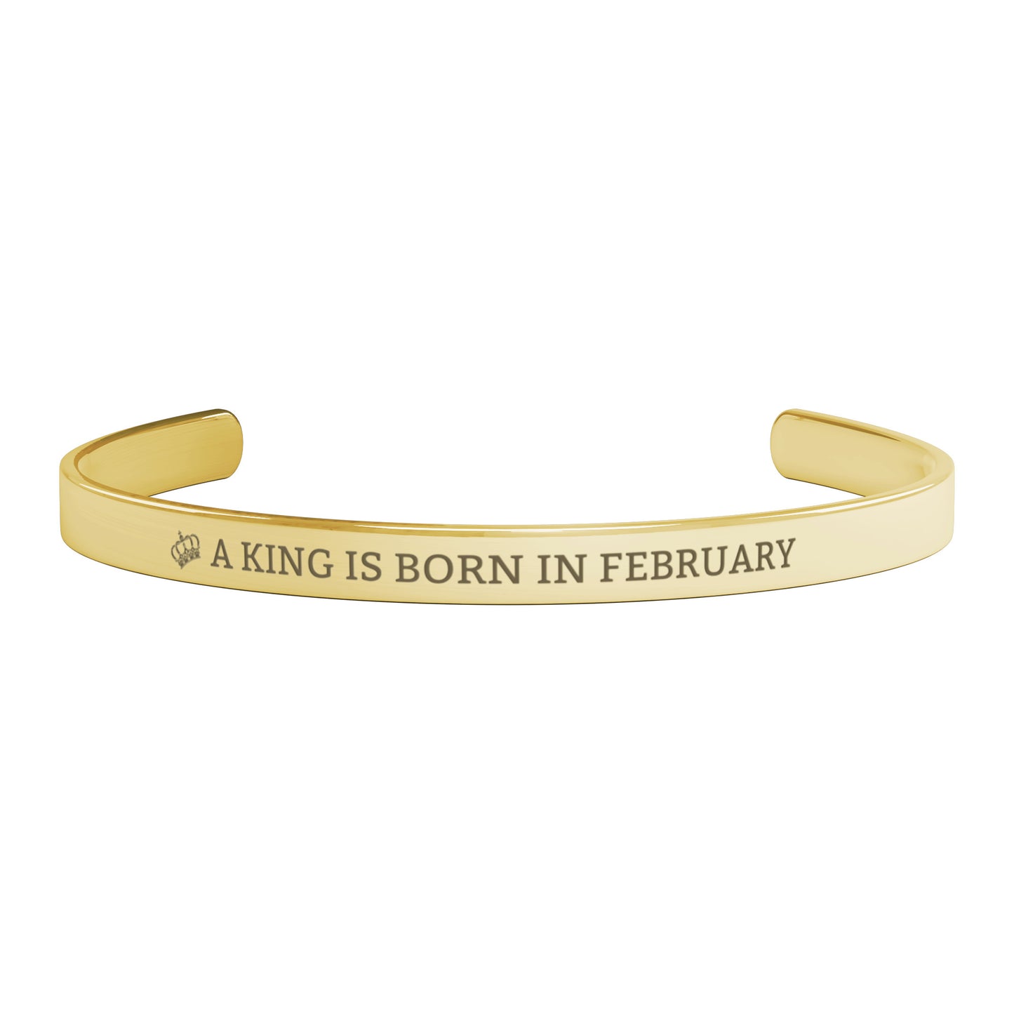A KING IS BORN IN FEBRUARRY