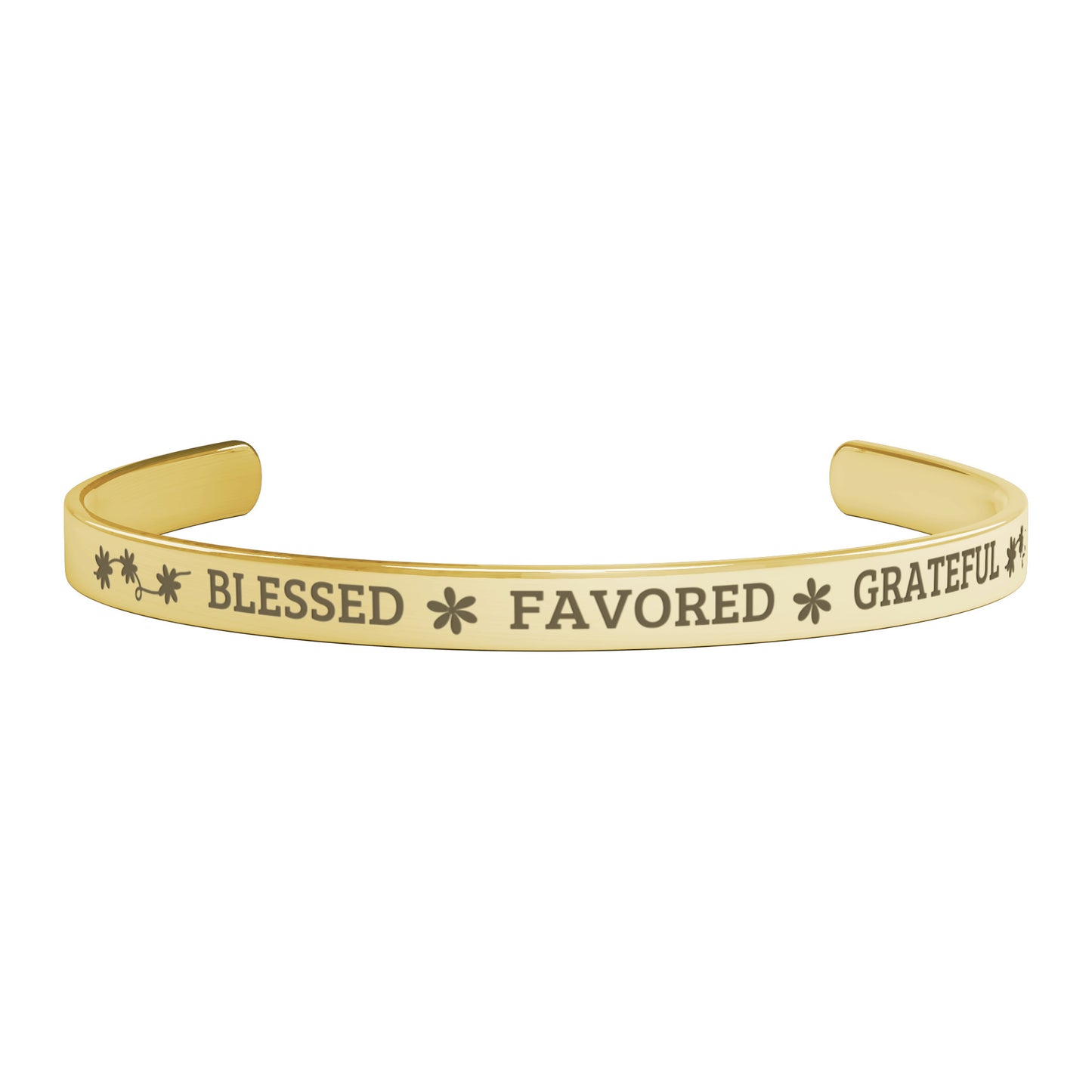 BLESSED FAVORED GRATEFUL