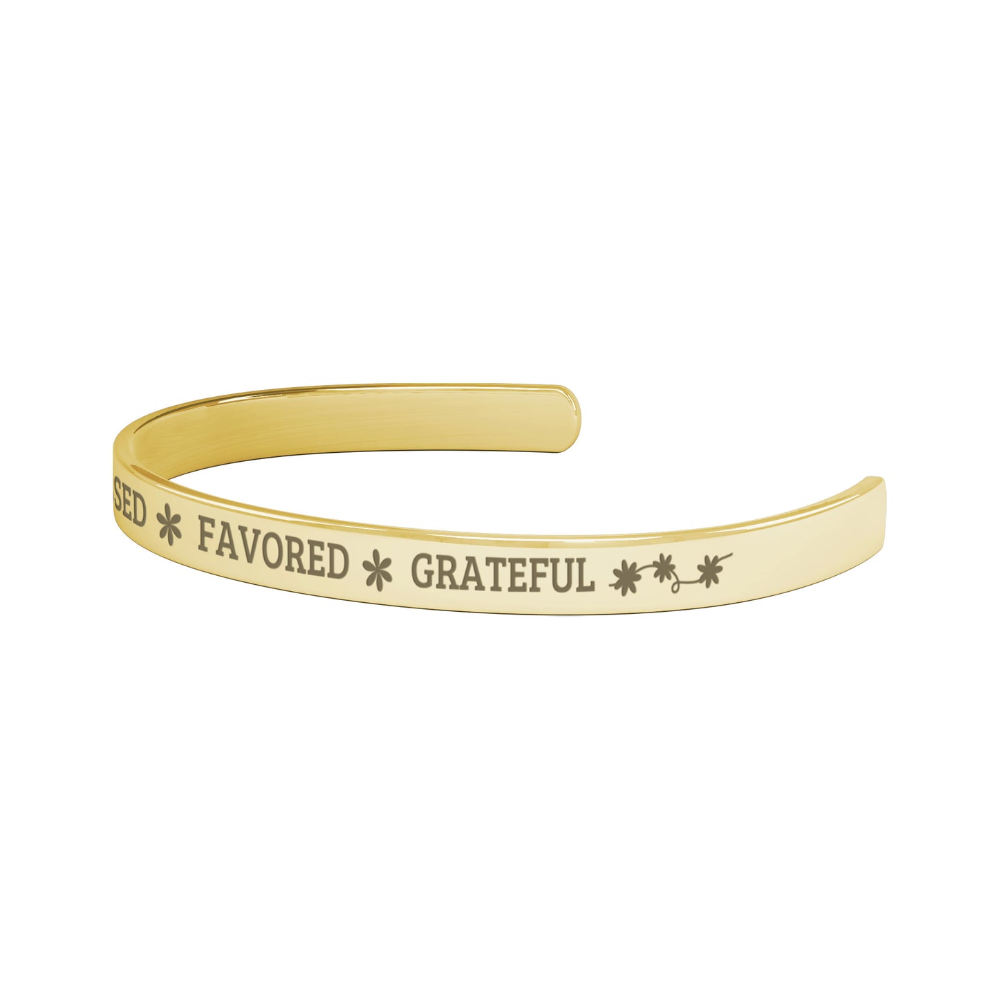 BLESSED FAVORED GRATEFUL
