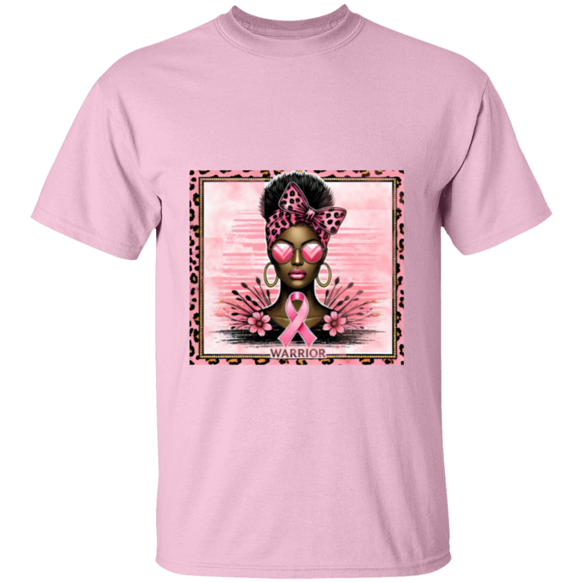 1 - Breast Cancer African American Warrior . T-Shirt