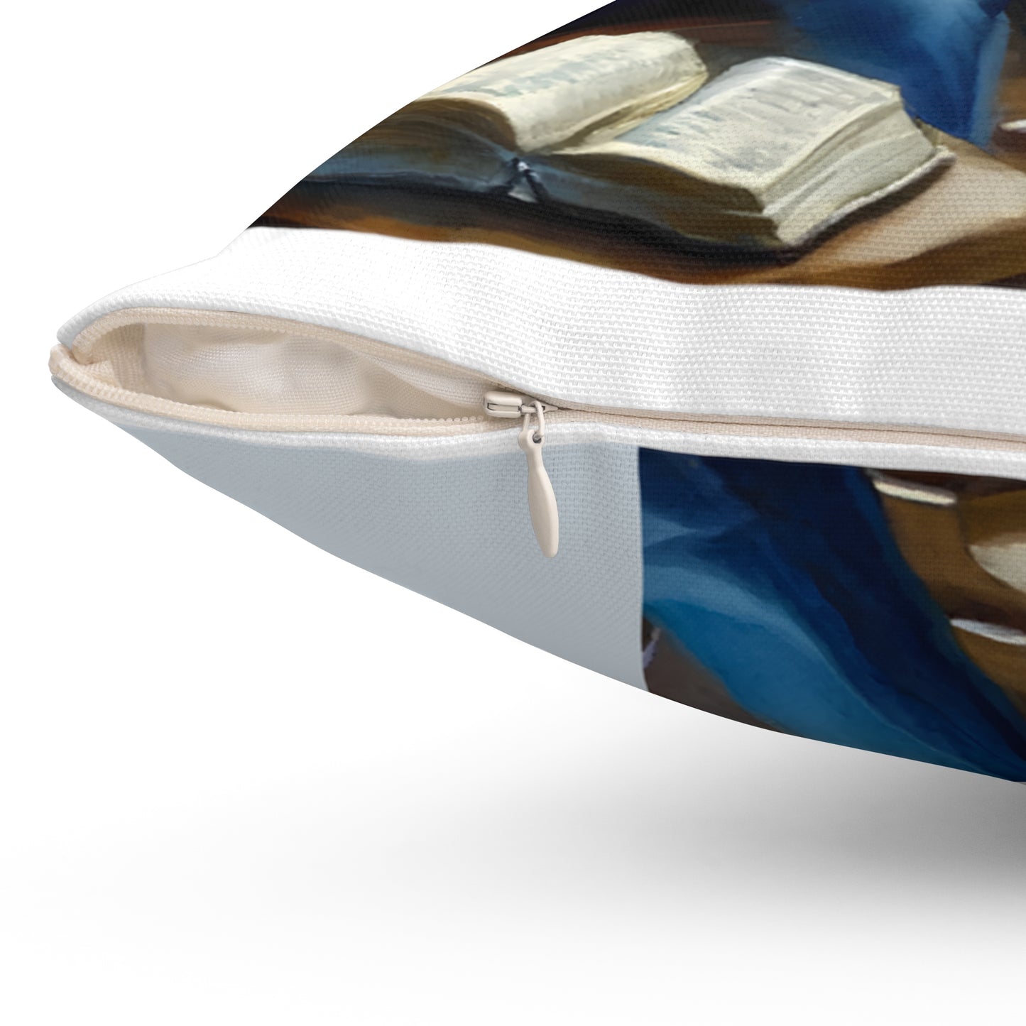Prayer Pillow - Be Still and Know That I Am God Decorative Spun Polyester Square Pillow