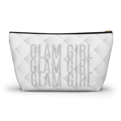 Glam Girl Accessory Pouch - Chic Makeup Bag for Fashion Lovers