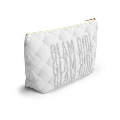 Glam Girl Accessory Pouch - Chic Makeup Bag for Fashion Lovers