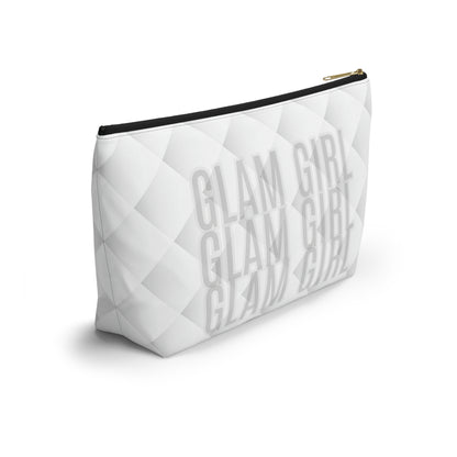Glam Girl Accessory Pouch - Chic Makeup Bag for Fashion Lovers