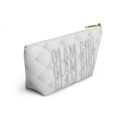 Glam Girl Accessory Pouch - Chic Makeup Bag for Fashion Lovers