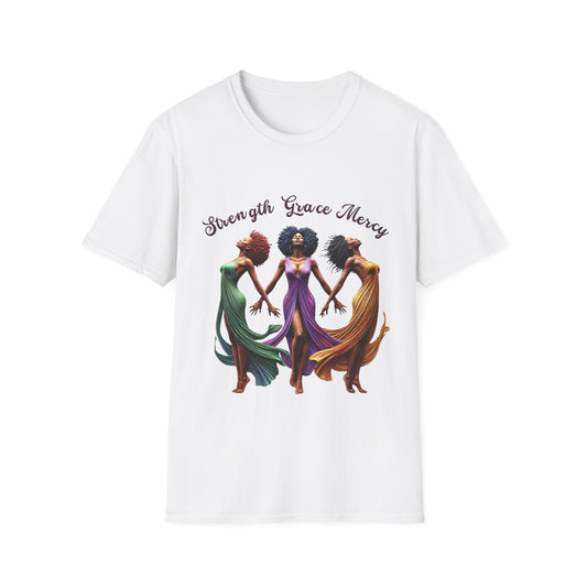 Strength, Grace,, Mercy  Afrocentric T-Shirt