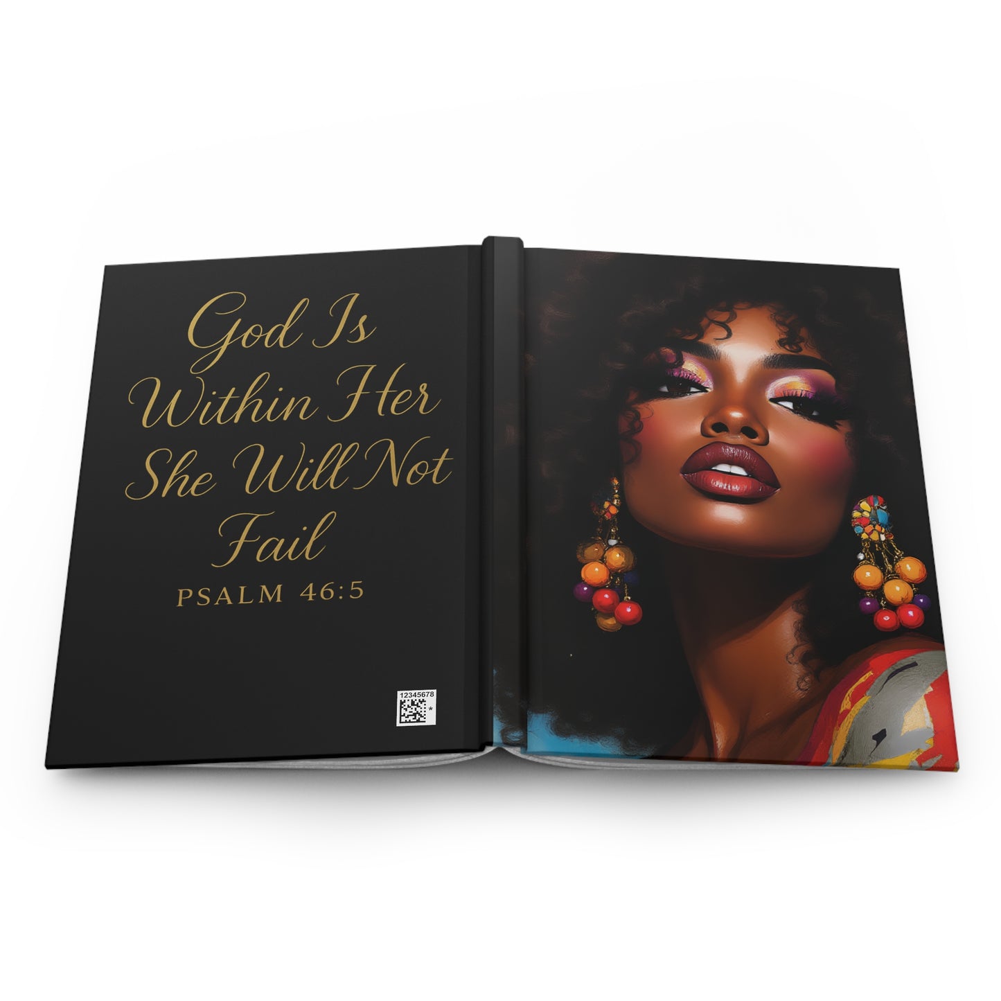 God Is Within Her Afrocentric African American Faith Journal – Psalm 46:5