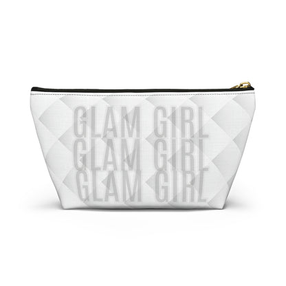 Glam Girl Accessory Pouch - Chic Makeup Bag for Fashion Lovers