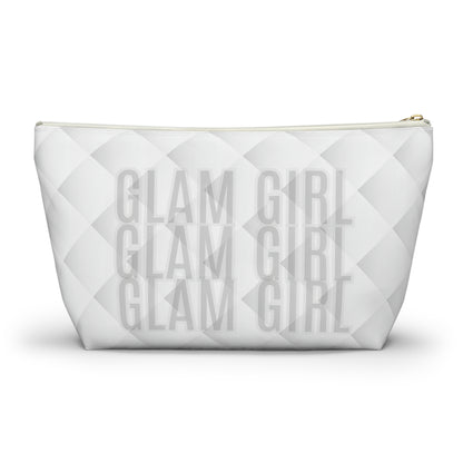 Glam Girl Accessory Pouch - Chic Makeup Bag for Fashion Lovers