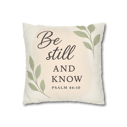 God's Timing Is Always Perfect Pillowcase, Inspirational Decor, Gift for Faith Lovers, Home Accent, Motivational Cushion Cover