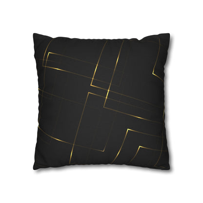 Cancer Zodiac Black and Gold Pillow Statement Piece Decor for Home
