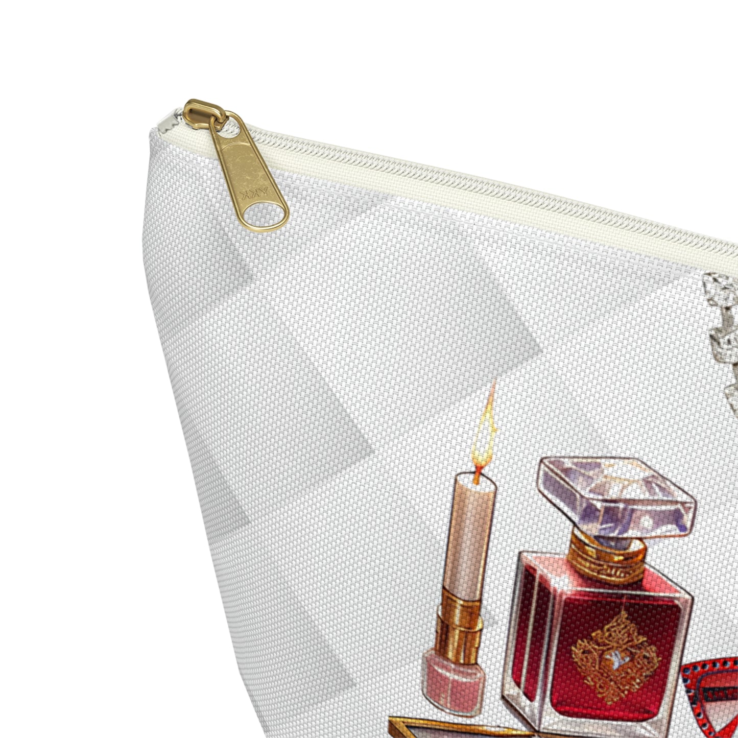Glam Girl Accessory Pouch - Chic Makeup Bag for Fashion Lovers