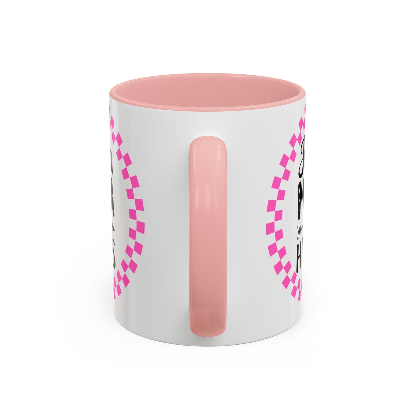 Just a Mama Who Hustles Coffee Mug | Fun Gift for Moms | Motivational Mug | Perfect for Birthdays, Mother's Day, Work from Home