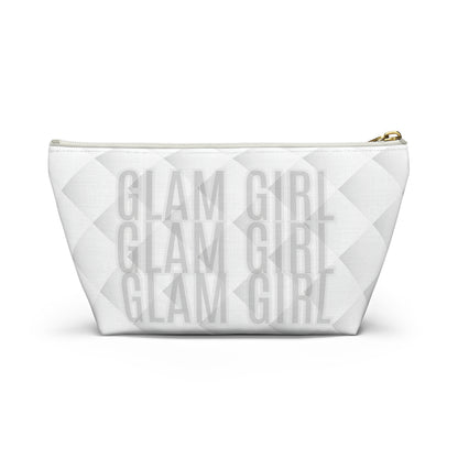 Glam Girl Accessory Pouch - Chic Makeup Bag for Fashion Lovers