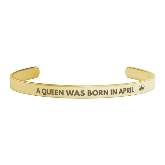 A QUEEN WAS BORN IN APRIL